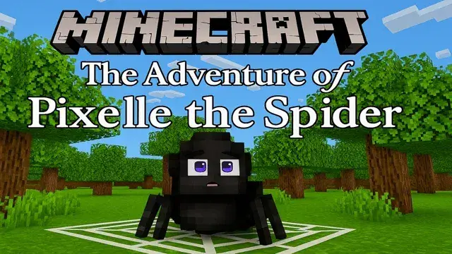 🕷️ Little Pixelle's Big Adventure – A Tiny Spider in a Giant World