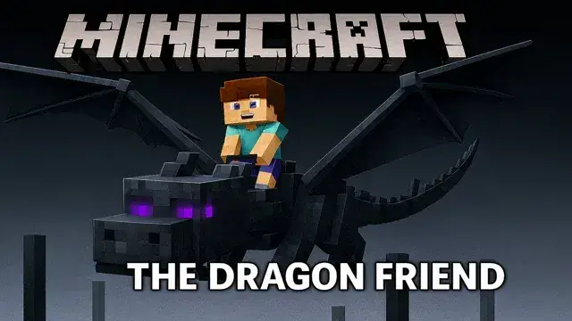 🐉 Alex Meets the Ender Dragon – A Brave Minecraft Bedtime Story