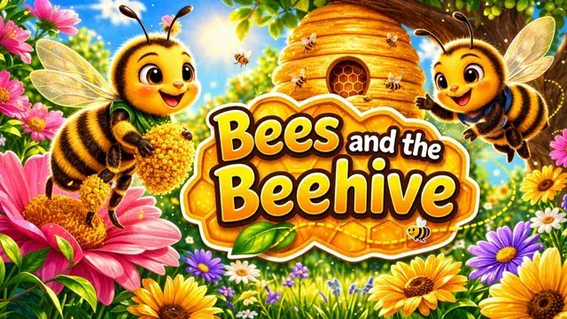 Inside the Beehive 🍯 – How Bees Make Honey