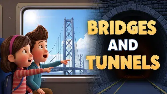 🌉 How Do Bridges Stay Up? – Engineering for Curious Kids