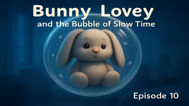 ✨ Bunny Lovey & the Bubble That Slows Down Time