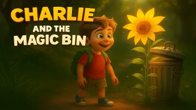 ♻️ Charlie & the Bin That Does Magic – A Gentle Story for Kids