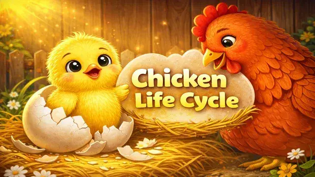 🐣 Where Do Chickens Come From? – Egg to Hen Life Cycle