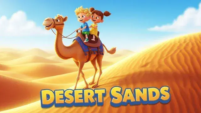 🌵 Life in the Desert – Animals & Plants That Survive Without Water