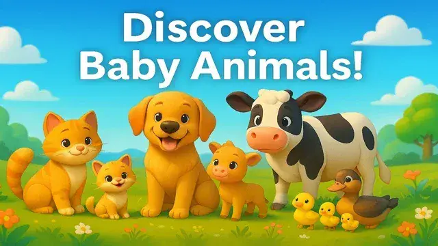 🐣 Baby Animal Parade! – Discover Every Baby Name Through Song