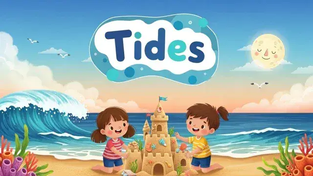 🌕 The Moon Moves the Sea – Discovering Tides & Gravity for Kids