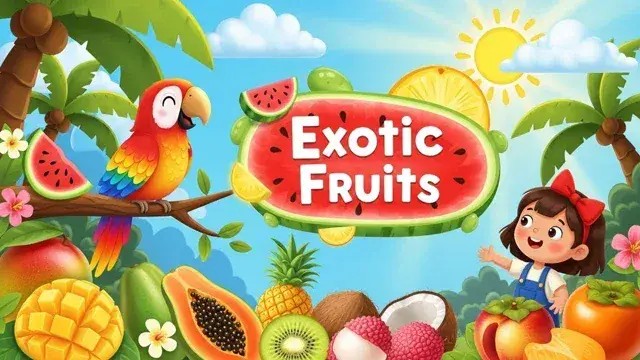 🌺 A World of Exotic Fruits – Discover Incredible Flavours & Shapes