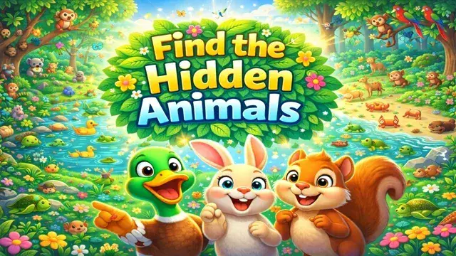 🦁 Where Are the Hidden Animals? – An Animal Search Challenge