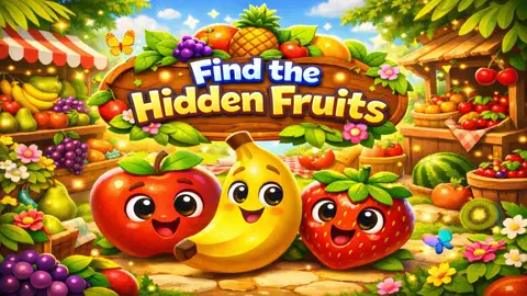 🍎 Can You Find All the Hidden Fruits? – I Spy Fruit Game for Kids