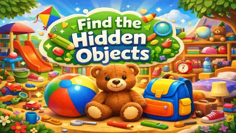 🔍 Spot Every Hidden Object! – A Search & Find Challenge for Preschoolers