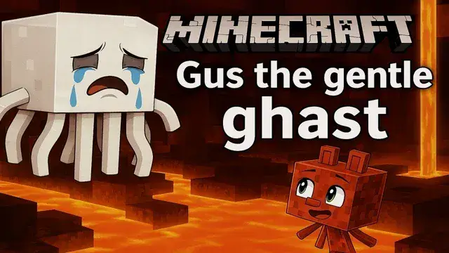 👻 Gus the Gentle Ghast – A Kind Heart in the Dark Nether