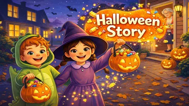 🎃 Halloween Is Not Scary! – A Friendly Halloween Adventure