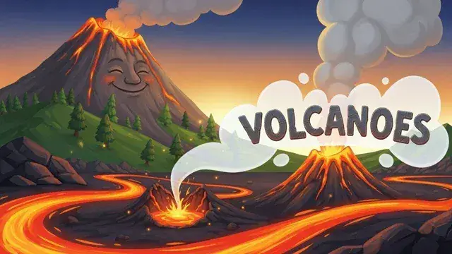 🌋 Why Does the Earth Explode? – Volcanoes Explained for Kids