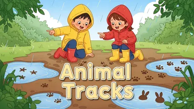 🐾 Follow the Footprints – Discovering Animal Tracks in Nature