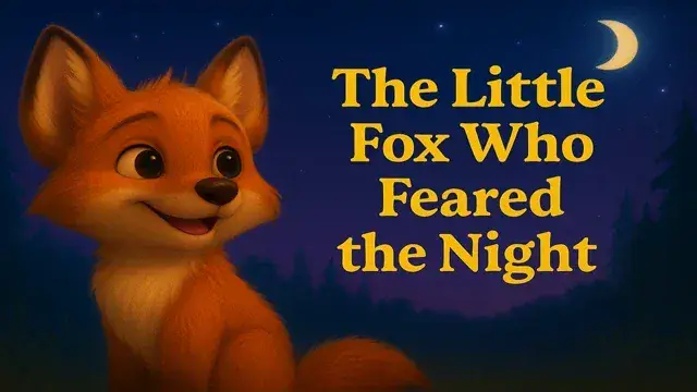 🦦 The Little Fox Who Discovers the Magic of Night