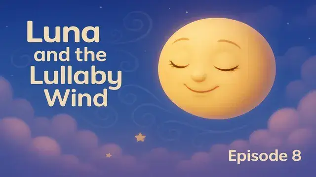 🎶 The Wind Sings a Lullaby – A Moonlit Story with Luna