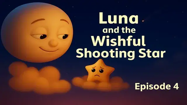 🌠 One Wish for a Shooting Star – Luna's Night Sky Dream
