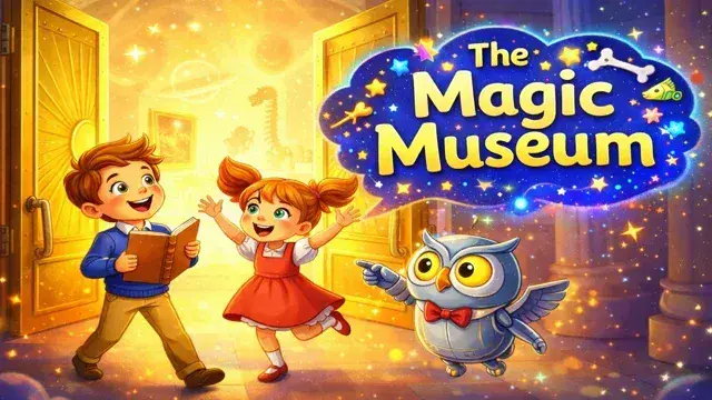 🏛️ Push Open the Museum Doors – Art, History & Science for Kids