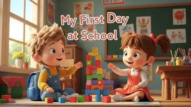 🎒 Big Feelings, Big Day! – A Story for Children Starting School