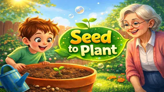 🌿 Where Every Plant Begins – The Secret Journey of a Seed