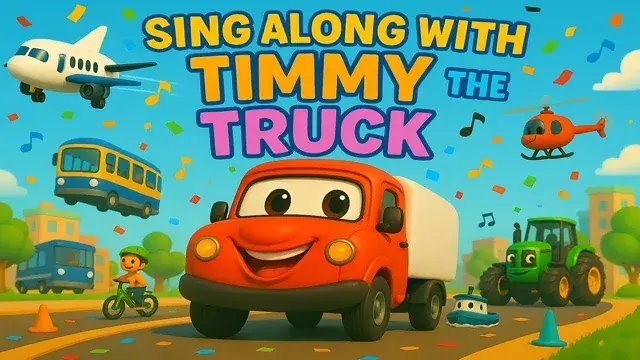 🚛 On the Road with Timmy the Truck – A Transport Adventure Song