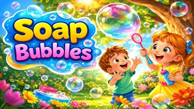 🪧 The Science of Soap Bubbles – Why Are They Always Round?