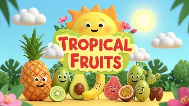 🍍 Taste the Tropics! – Discovering Tropical Fruits Around the World