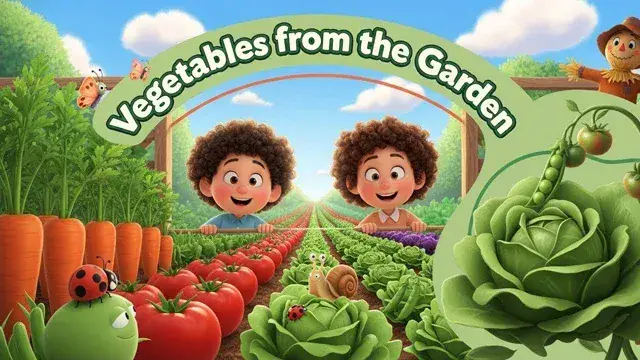 🥕 From Patch to Plate – Discover Your Garden Vegetables!
